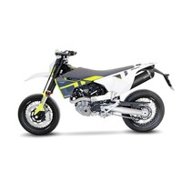 Leovince LV Nero Auspuff Schwarz Passend FüR Husqvarna 701 Enduro LR 2021-2024
