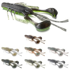 Nays CRD Rubber Bait Crabs 35 8.9cm Gummikrebs Perch Firefly 6pcs