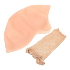 2 Pcs Bald Cover Latex Caps Stretchy Wig Dress Up Cover Adults
