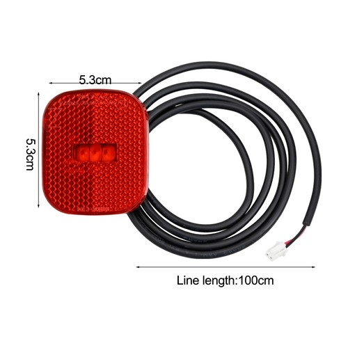 Nightrider Rear Tail Light for Ninebot Scooters 100 cm Installation Line - Picture 12 of 24