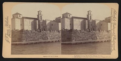 Photo:La Rabida Convent, World's Fair, Chicago, U.S.A.