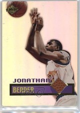 1999 Collector's Edge Rookie Rage Authentic Gameball Jonathan Bender #JB 17xm