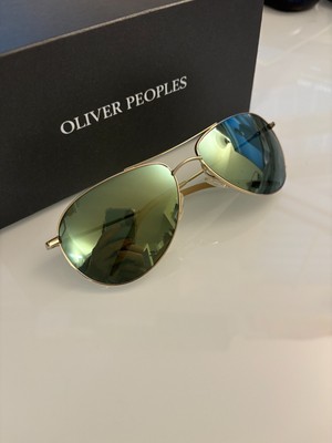 Oliver Peoples BENEDICT AVIATOR SUN OV1002S 59MM MSRP$514 Bradley