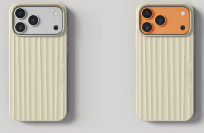 Nudient Back Cover Bold MagSafe iPhone 17 Pro Max Nordic Weiss