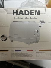 Haden Heritage Ivory White 2-Slice Toaster