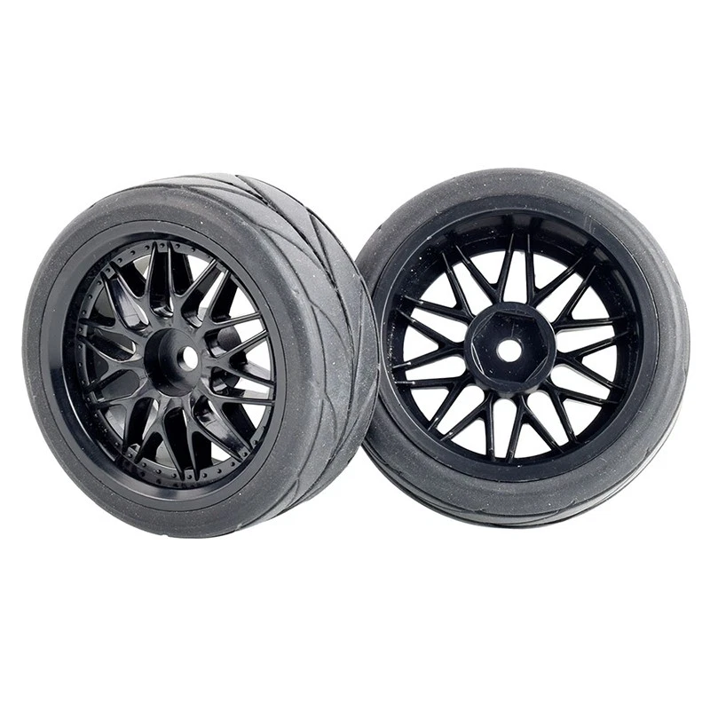 1/10 Onroad Touring Rc автомобильное колесо и резиновые шины для Tamiya kyosho HSP HPI TT02 - Изображение 2 из 4