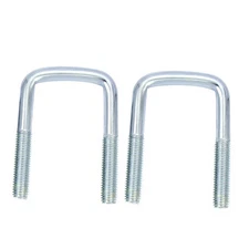 M10 Square U Bolts Nuts & Washers Zinc Plated Bracket Square U Bolt Galvanized