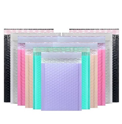 5x7 Waterproof Bubble Mailers Multicolor Shipping Bubble Padded Envelops 5''x7''