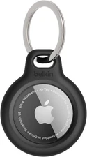 Apple Airtag Secure Holder with Key Ring - Durable, Scratch-Resistant Case with 