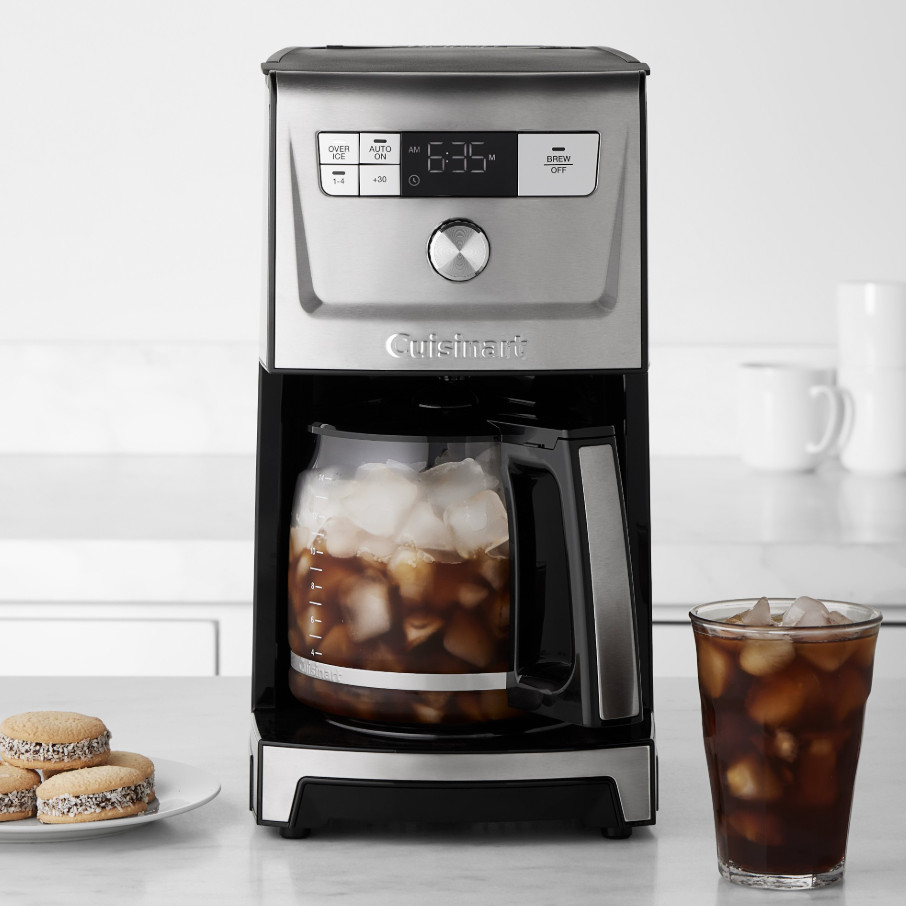 With Glass Carafe Over Ice, 14cup