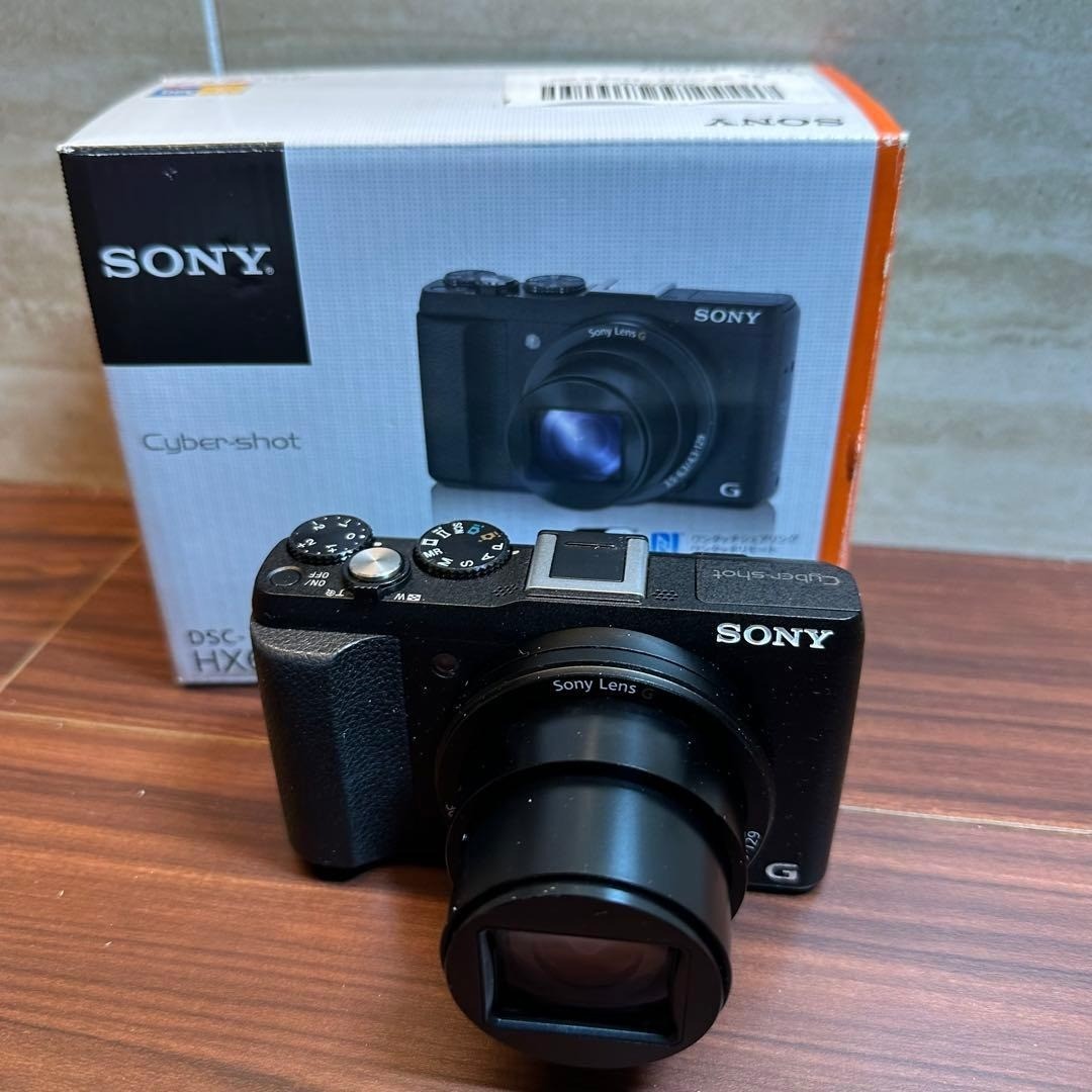 Sony Cyber-shot DSC-HX60V 20.4MP Digital Camera - Black for sale