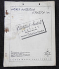 1942 WWII North American Aviation B-25 Blouson Bomber Wiring Installer Manuel