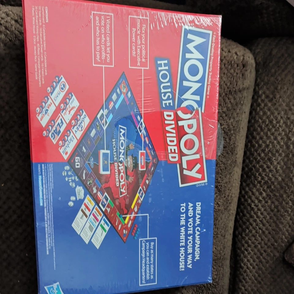 Monopoly House Divided Board Game Limited Edition Brand New Sealed - Image 2 of 3