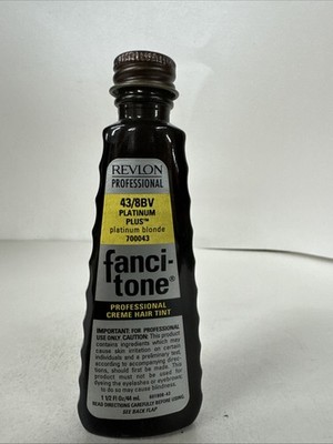 Revlon Professional Fanci-Tone Hair Tint 43/8BV PLATINUM BLONDE 1.1/2oz