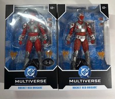 McFarlane DC Multiverse - Rocket Red Brigade - Platinum & Regular New In Box