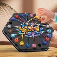 Kids Rope Knots Puzzle Board Game Logic Thinking Parent Child