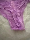 Victorias Secret Dream Angels Seamless Thong Lace Panty Lilac Size L New — photo 2