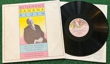 Sir John Betjeman*, Jim Parker – Betjeman's Banana Blush Vinyl LP EX