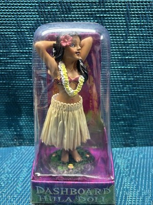 KC Hawaii Sweet KeAloha Dashboard Hula Doll Hawaiian Souvenir NIP