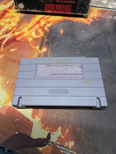 Wizardry VI Heart Of The Maelstrom (SNES, 1994) CIB, Authentic! - Picture 5 of 9