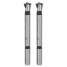 2pack Forstner Drill Bit 25/64"(10mm) Multi-tooth Woodworking Drilling Hole Tool