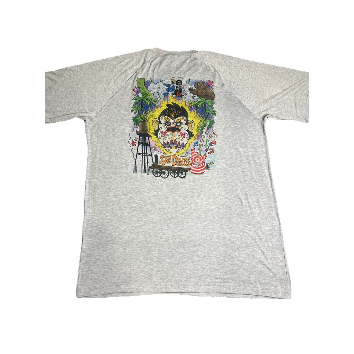 San Dimas Tribute Funky Monkey T-shirt, unisex size L View 2