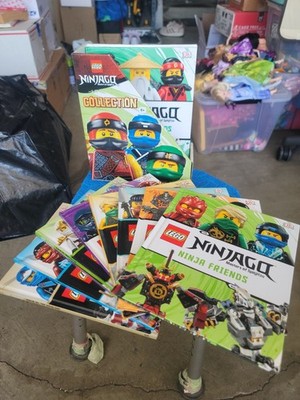Lego Ninjago Master of Spinjitzu Hard Back Book Collection 10 Book Set - Inc Trk