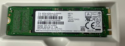 Mz-nln256c - Samsung 256gb SSD Hard Drive M2 SATA 0 Hours