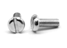 #3-56 X 3/16" MACHINE SCREWS, BINDING HEAD SLOT DRIVE, FULL STAINLESS STEEL 100Q