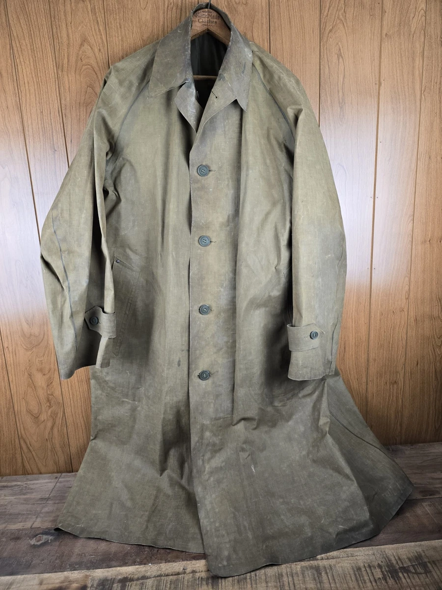 Army Trench Coat In Original Ww2 Collectible Us Uniforms for sale