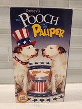 Wonderful World of Disney Pooch and the Pauper VHS 2000 Richard Karn Alex Zamm