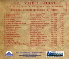 IN VINEA MEA: IL VINO LA VITE E LA VIGNA NEL MEDIOEVO NEW CD
