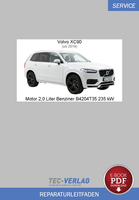 PDF Volvo XC90 (Ab 2016) Reparaturanleitung Motor 2,0 L Benziner 235 Kw