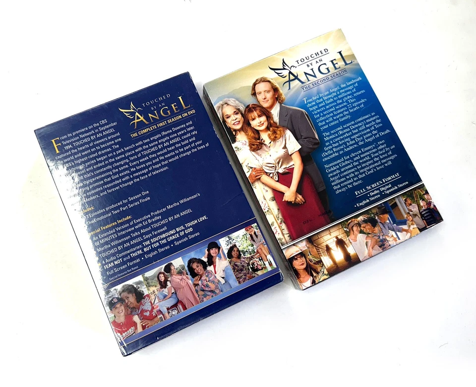 Touched by an Angel DVD TV Series Complete Season One + Two DVD Sets Brand NEW Foto 2 de 2