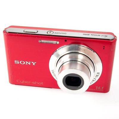 Red SONY Cyber-Shot DSC-W330 Digital Camera - 14.1MP - Tested | eBay