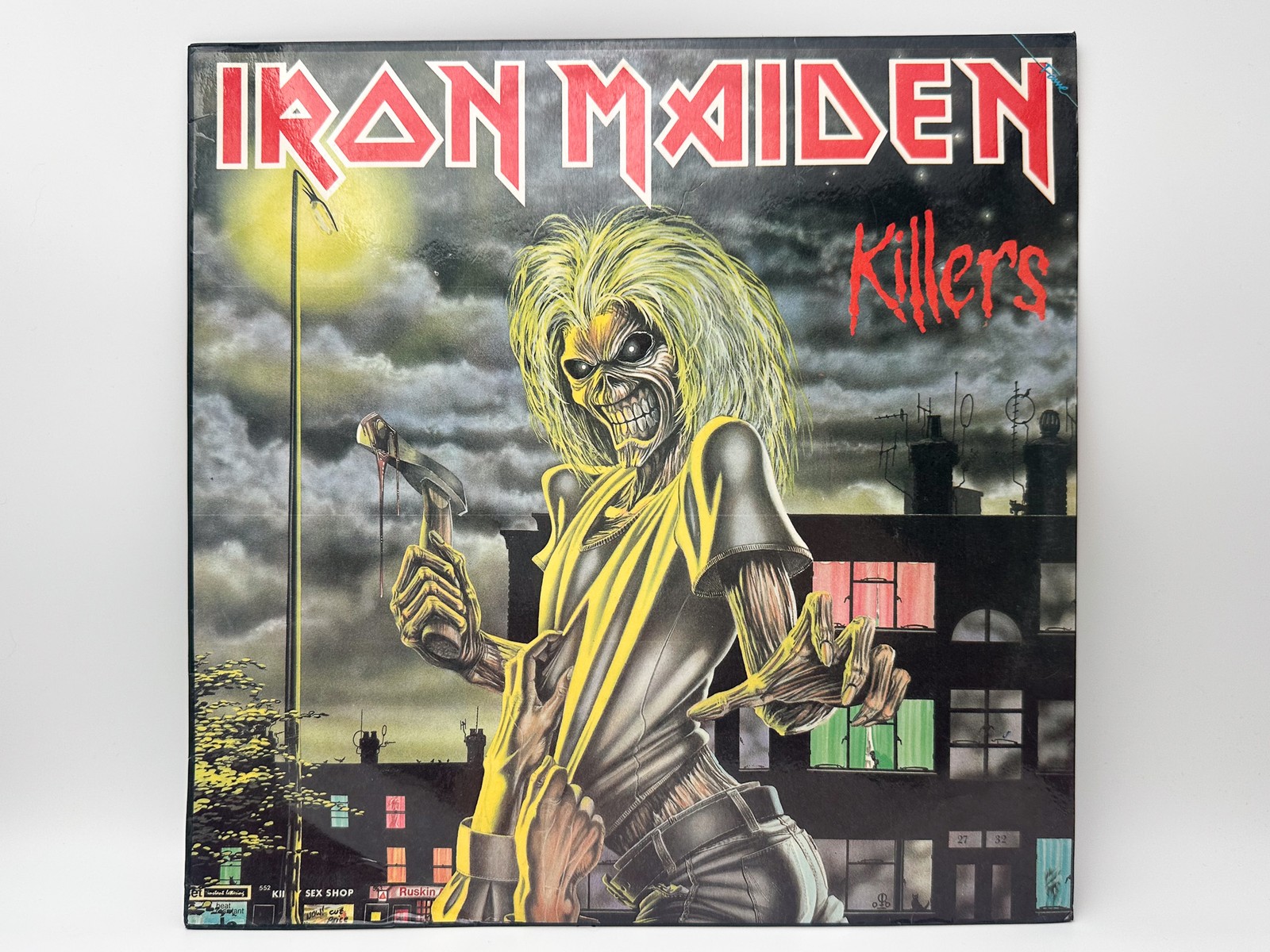 Iron Maiden Killers 1981 Vintage Vinyl Record Heavy Metal Gala Records EMI Music