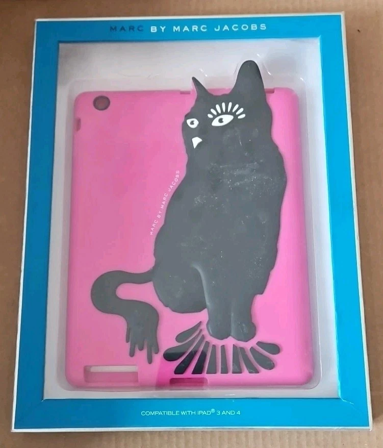 RUE CAT 粉色硅胶保护壳,保护套 适合 iPad 3 & 4,Marc By Marc Jacobs 设计 — 第 4/4 张图片