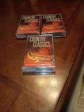 Country Classics Lot of 3 Cassette Tapes Various Artist Sony Willie Nelson Merle