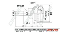 Dr!ve+ Gelenksatz, Antriebswelle DP2110.10.1195 Passend FüR Fiat Lancia