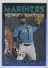 2021 Update Silver Pack 1986 Topps Chrome Baseball Blue /150 Taylor Trammell 0l1