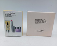 Clinique & L'Occitane 2Pcs Gift Set Everyday Essentials & Hand Cream Trio New
