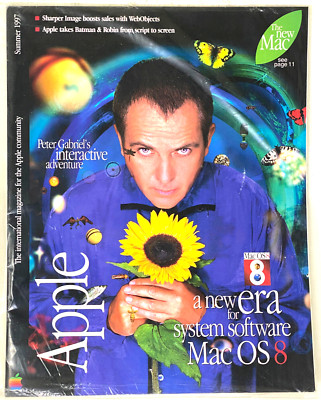 Apple Magazine 1997 - Mac OS 8 - Peter Gabriel's Interactive Adventure - Sealed