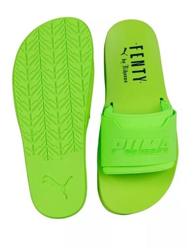 PUMA X RIHANNA Womens SIZE 6.5 FENTY SURF SLIDE Green -Gecko 367747-04 - Picture 7 of 11