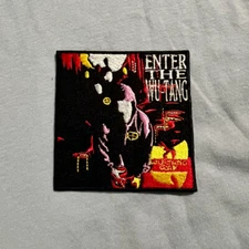 Wu-Tang Clan Patch - Enter The Method Man RZA Ghostface Raekwon 36 Chambers Gza