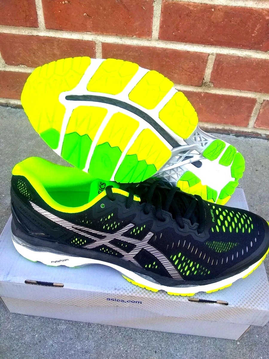 Asics gel kayano 23 sale mens yellow