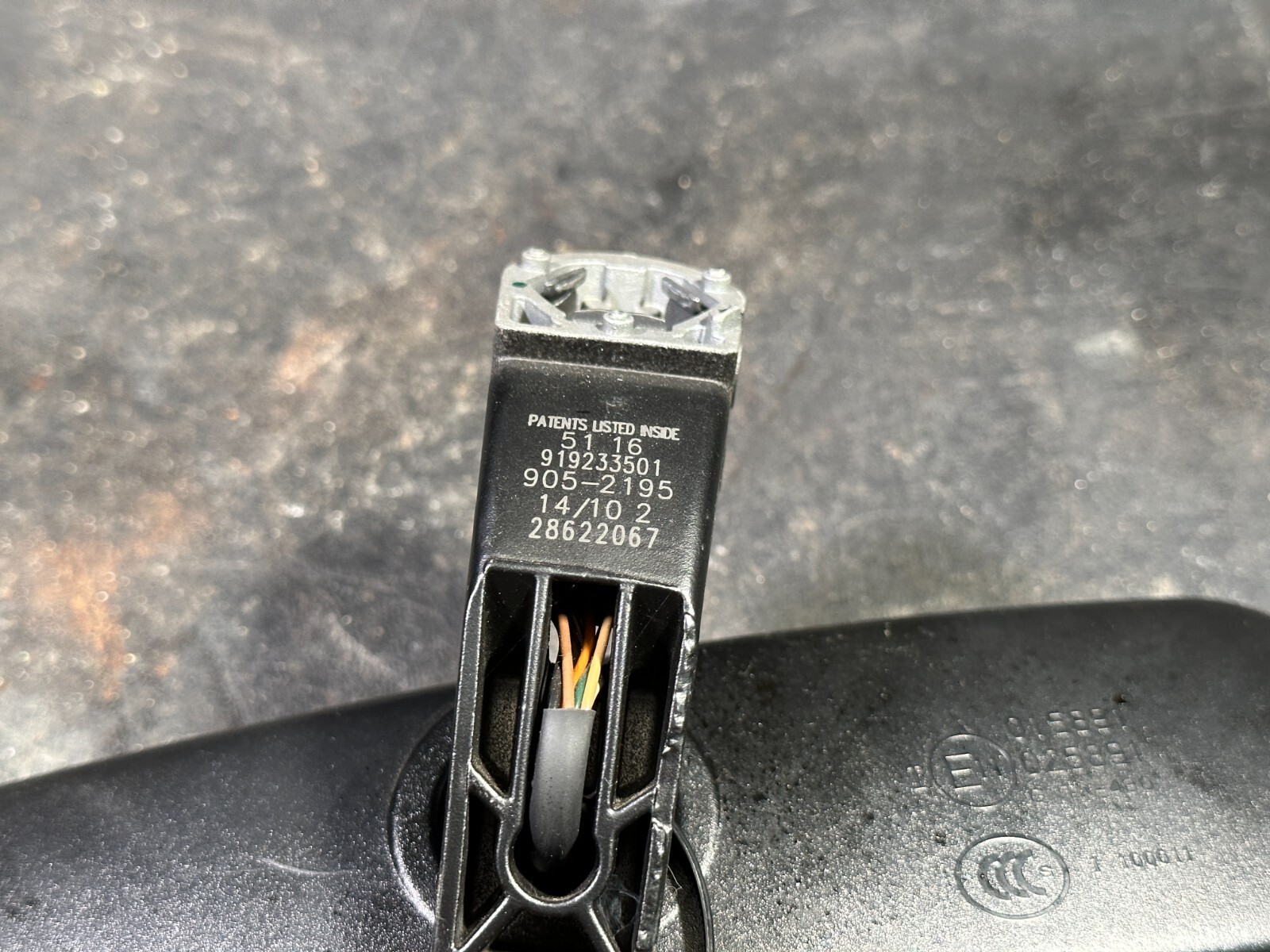 0613 BMW 3 1 SERIES AUTO DIMMING REAR VIEW MIRROR LED HOMELINK COMPASS