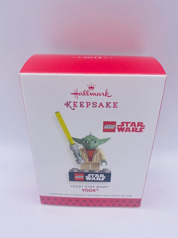 2012 Hallmark -  2013 Yoda - Lego Design