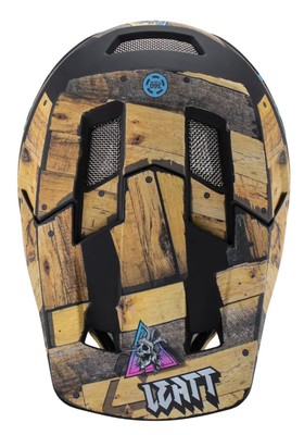 Leatt 2.0 V23 Gravity Woody MTB Mountain Bike Helmet Brown | eBay