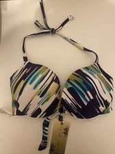 Underwire Bikini Top Size 36C Padded Full Support Cups
