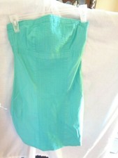 New Gap Junior's Green Strapless Tube Top Dress Size O